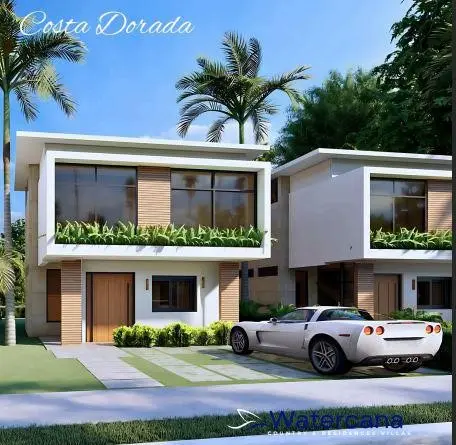 Costa Dorada: Three Bedroom Villa For Sale In Watercana Country & Residences Villas, Punta Cana — photo 1