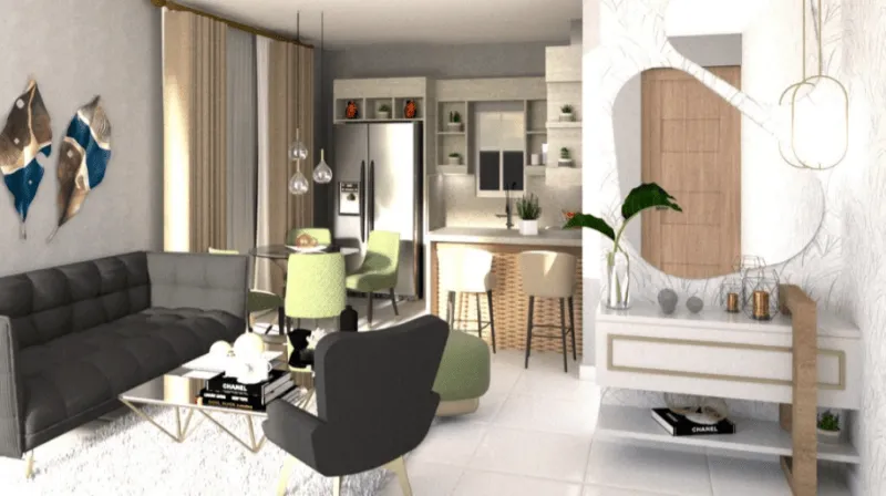 Cozy and beautiful two-bedroom condo for sale at an incredible price in Punta Cana. — photo 4