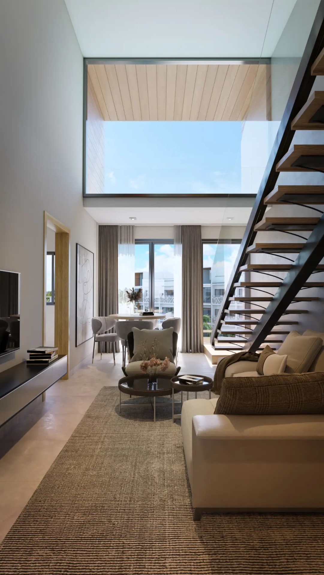 Discover Tranquil Living: Two-Bedroom Penthouse for Sale at Mystiq Wave, White Sands, Punta Cana, Overlooking Pool Views — photo 11