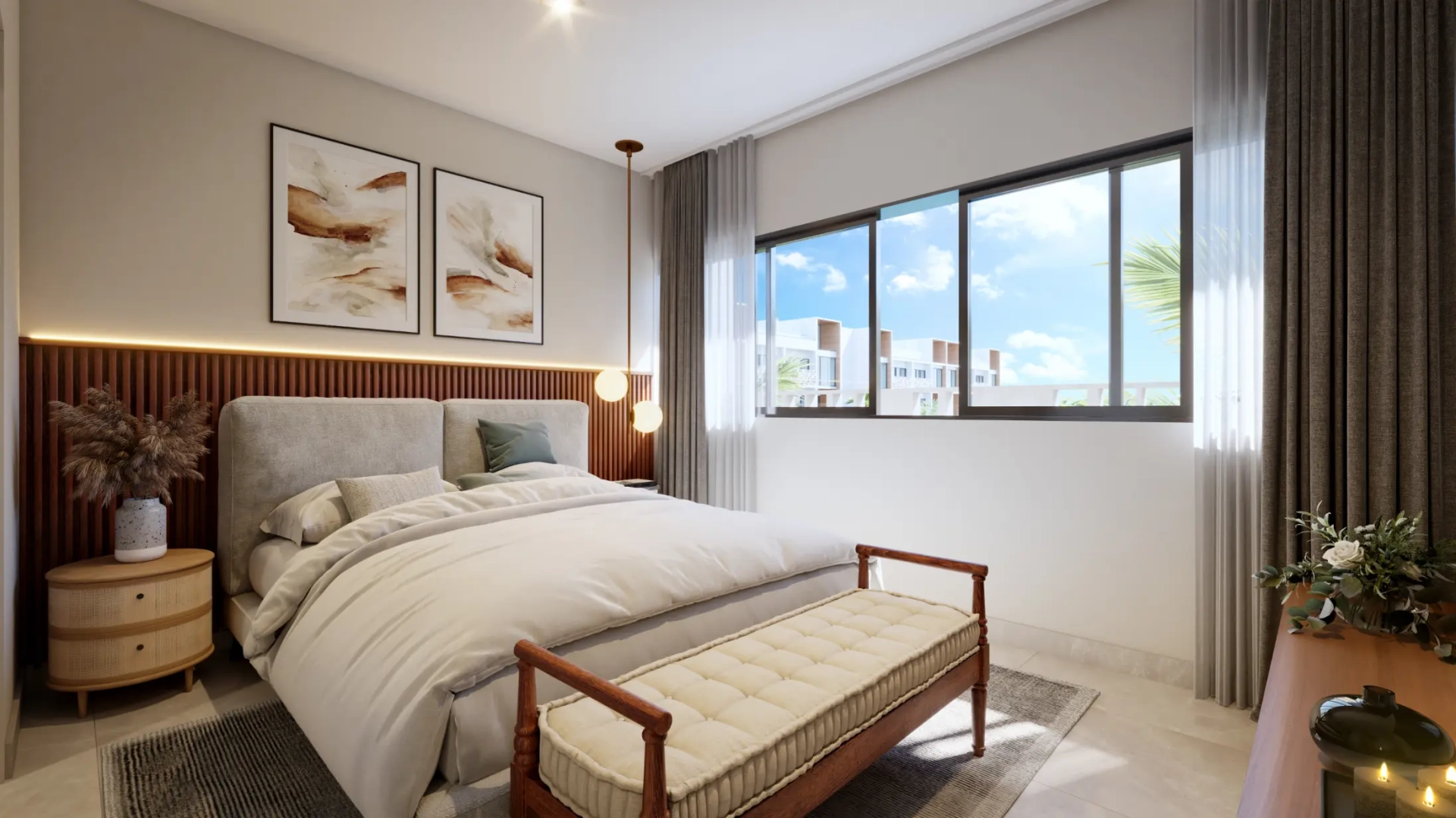 Discover Tranquil Living: Two-Bedroom Penthouse for Sale at Mystiq Wave, White Sands, Punta Cana, Overlooking Pool Views — photo 12