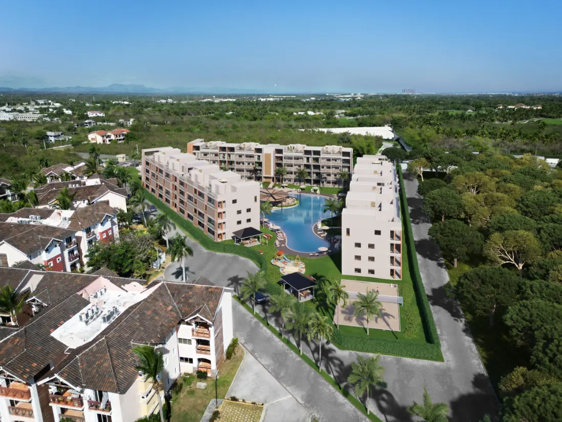 Discover Tranquil Living: Two-Bedroom Penthouse for Sale at Mystiq Wave, White Sands, Punta Cana, Overlooking Pool Views — photo 4