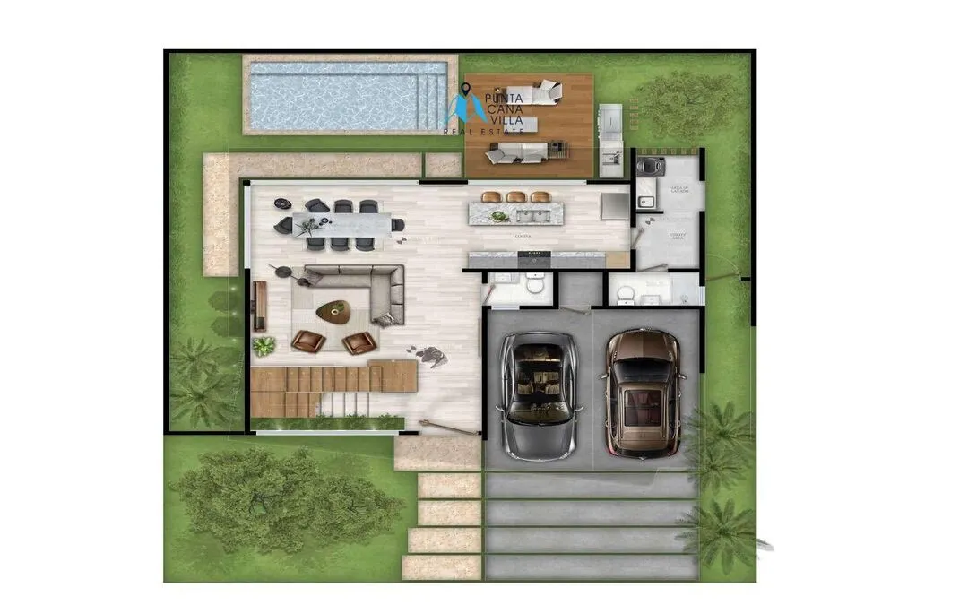 Downtown Punta Cana, Three-Bedroom Individual Villas For Sale In Punta Cana — photo 3