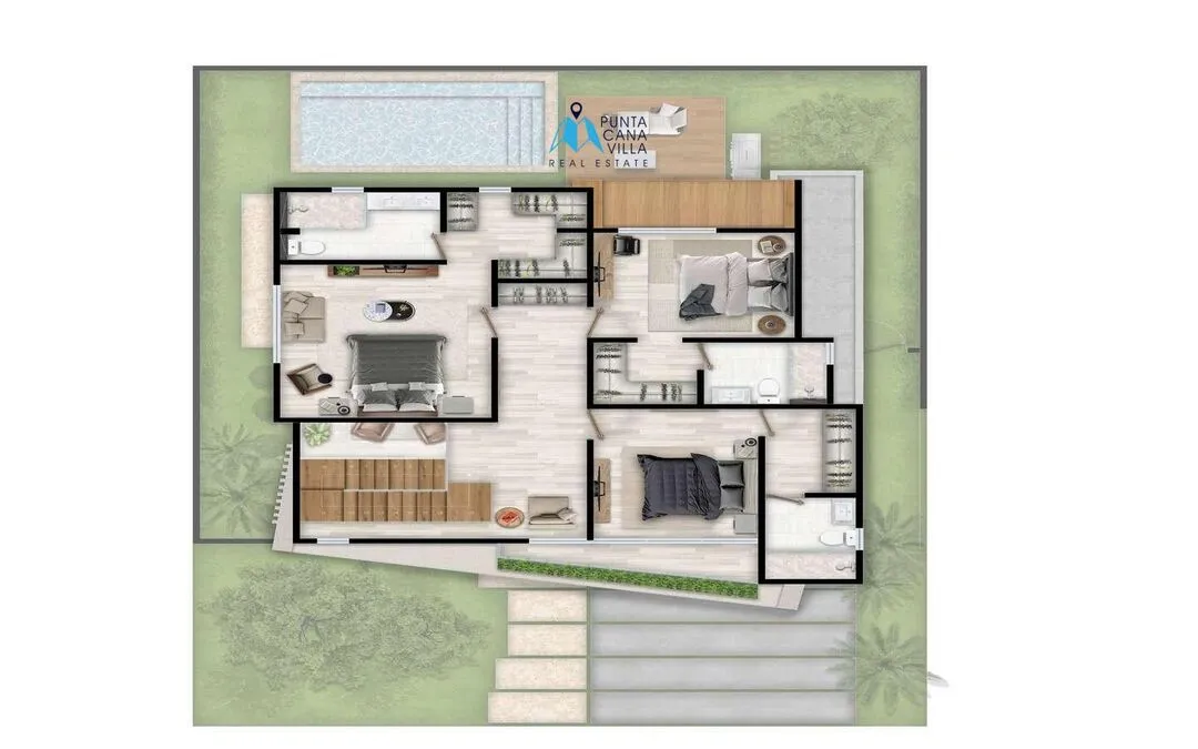 Downtown Punta Cana, Three-Bedroom Individual Villas For Sale In Punta Cana — photo 4