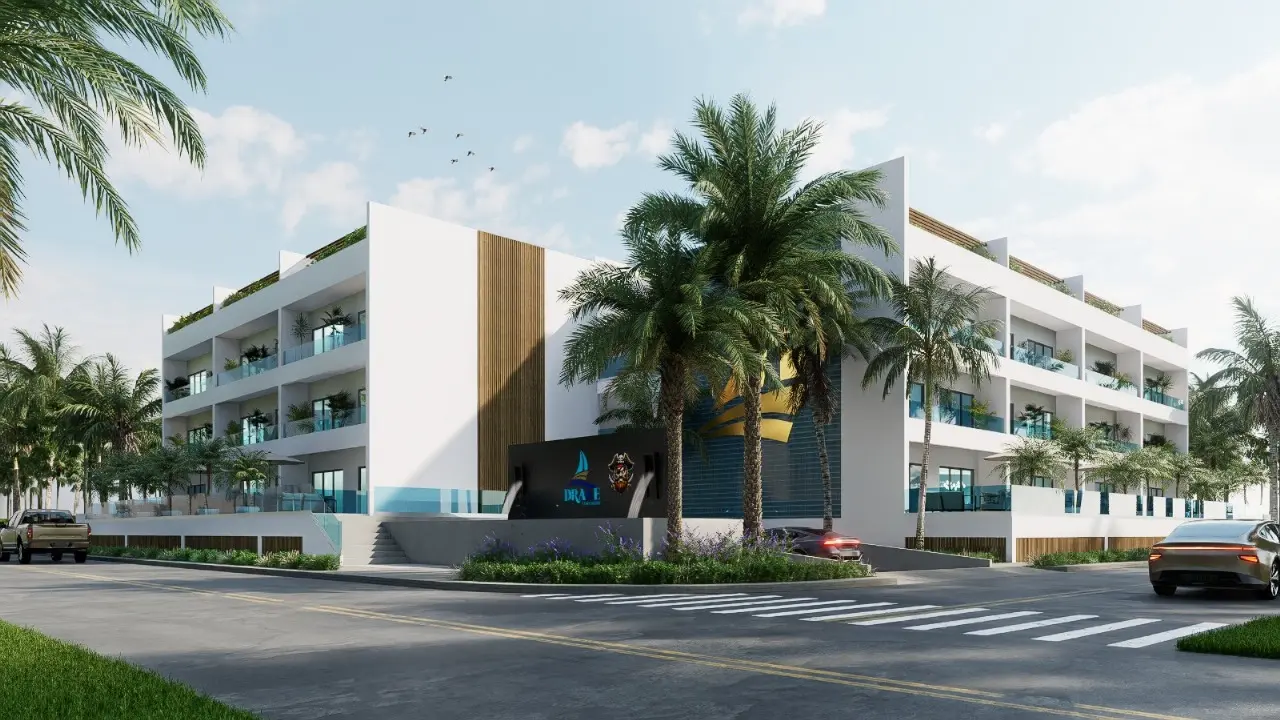Drake Apartments, three bedroom apartment for sale in “Pueblo Bavaro”, Punta Cana with lobby — photo 4