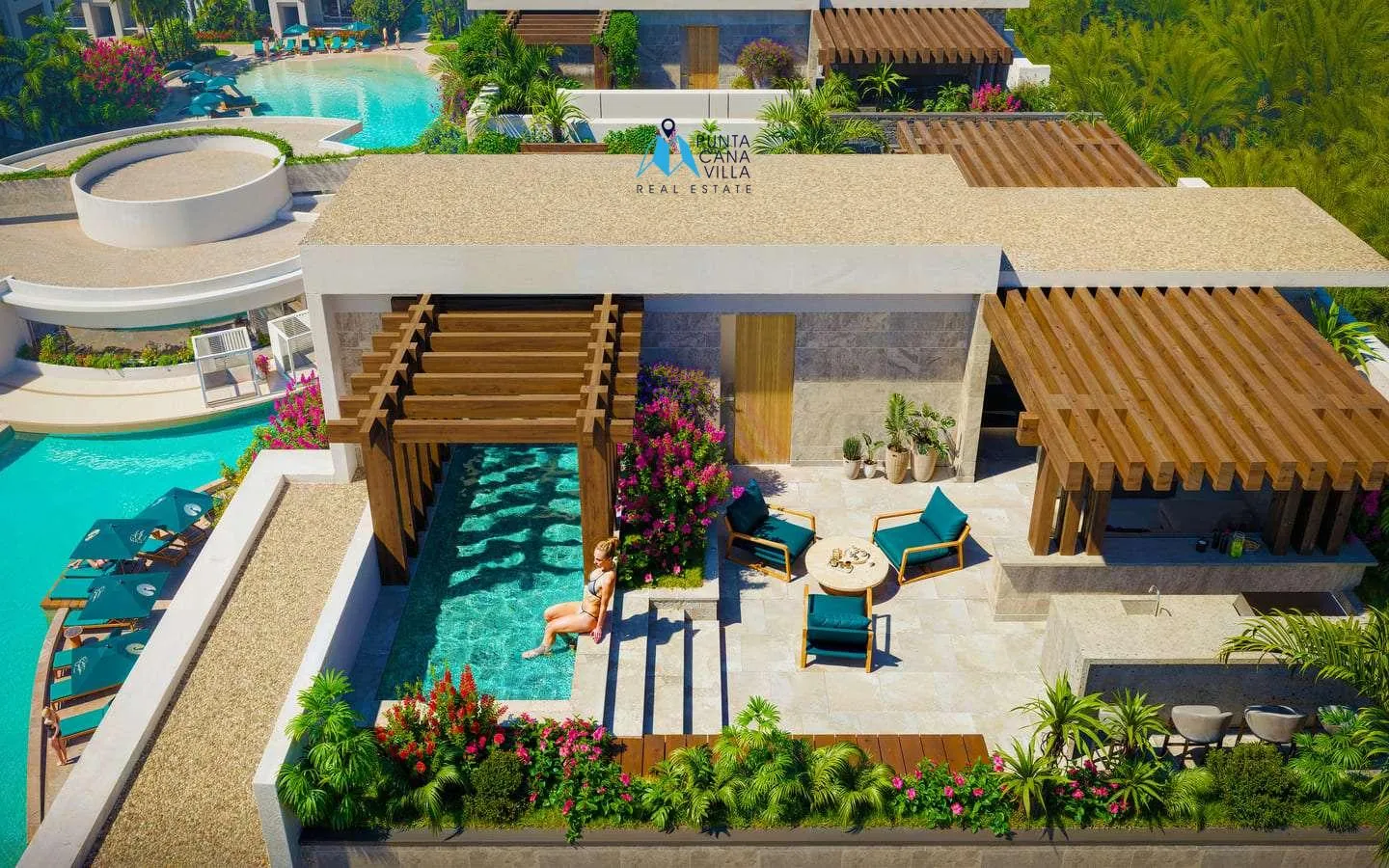 Eden Garden: Three Bedroom Condo For Sale In Bavaro, Punta Cana — photo 3