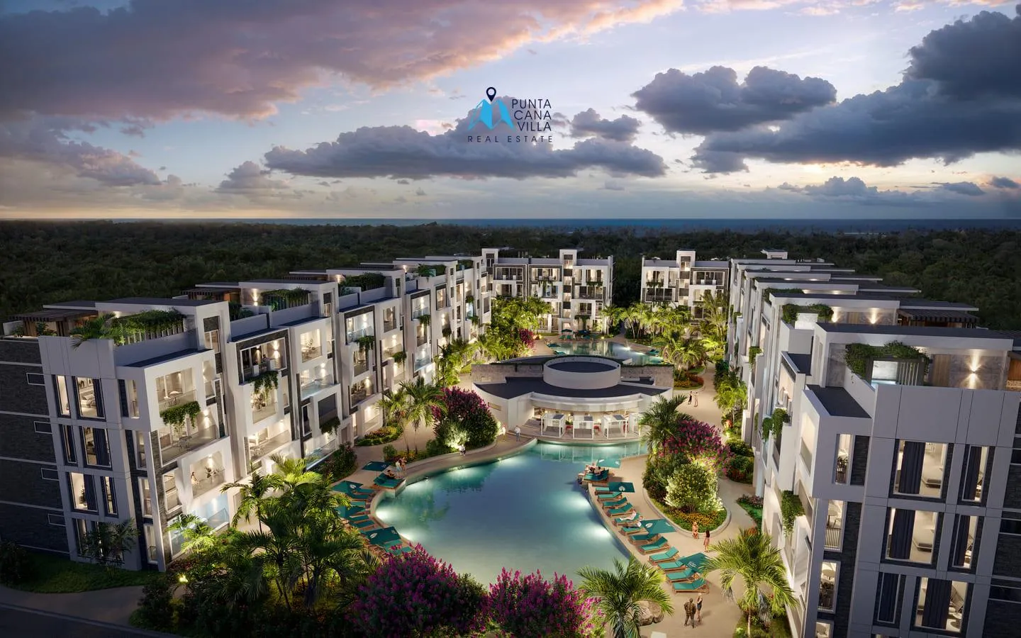 Eden Garden: Two Bedroom Condo For Sale In Bavaro, Punta Cana — photo 1
