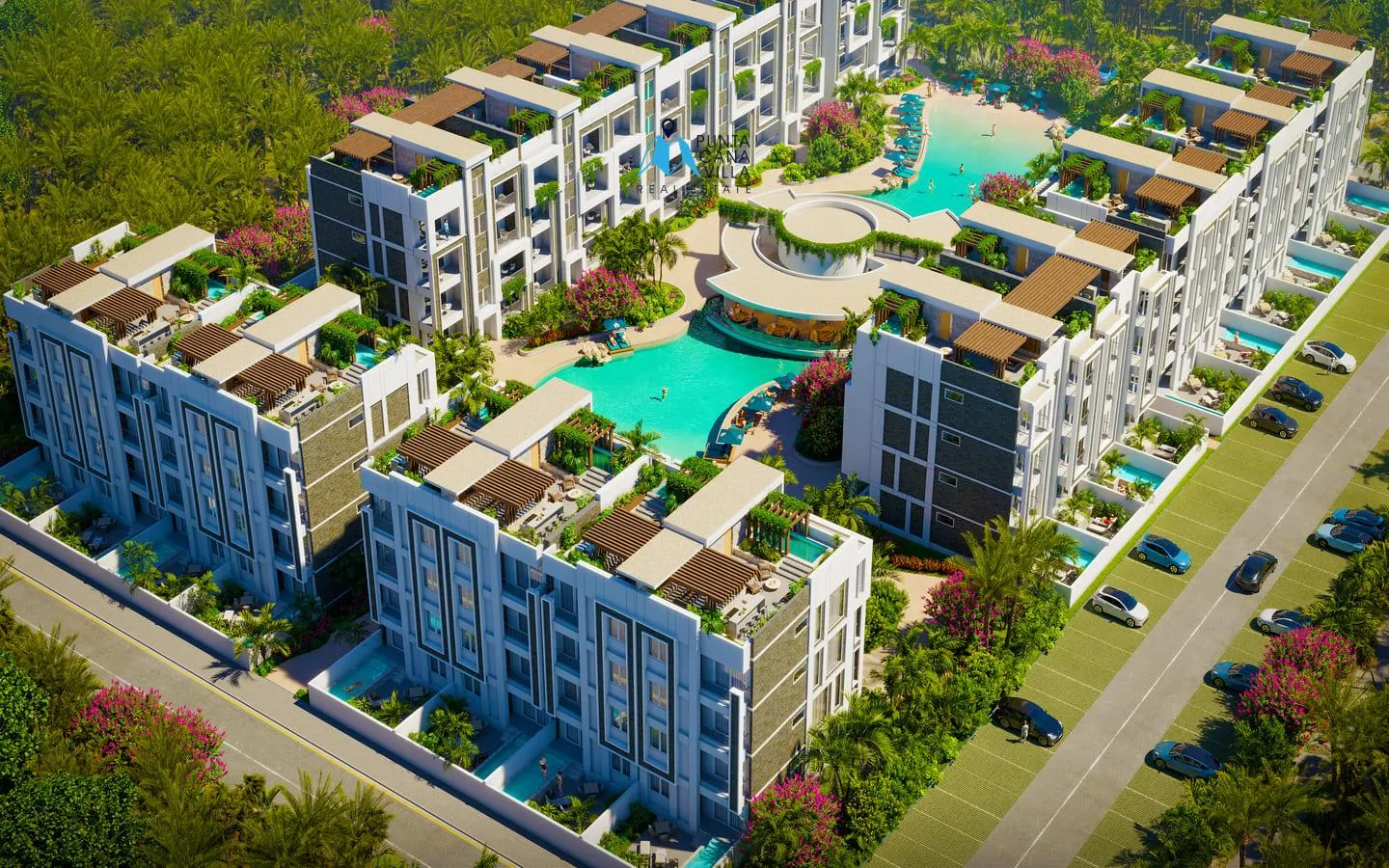 Eden Garden: Two Bedroom Condo For Sale In Bavaro, Punta Cana — photo 2
