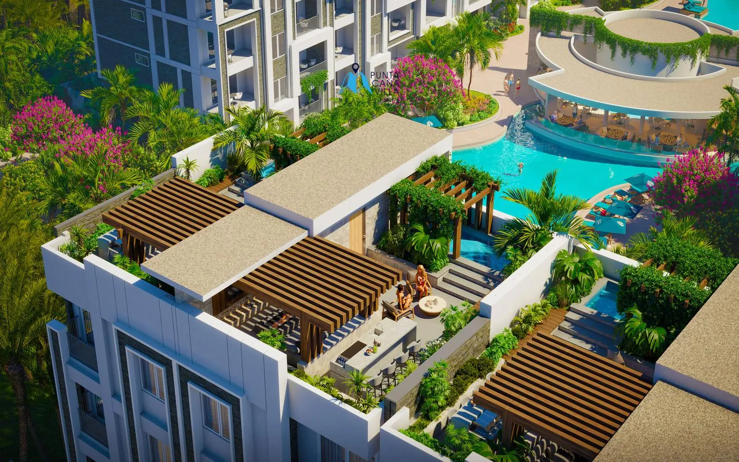 Eden Garden: Two Bedroom Condo For Sale In Bavaro, Punta Cana — photo 11