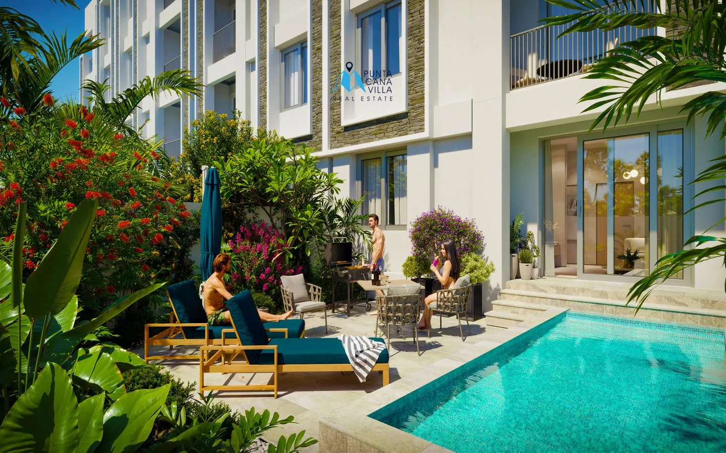Eden Garden: Two Bedroom Condo For Sale In Bavaro, Punta Cana — photo 7