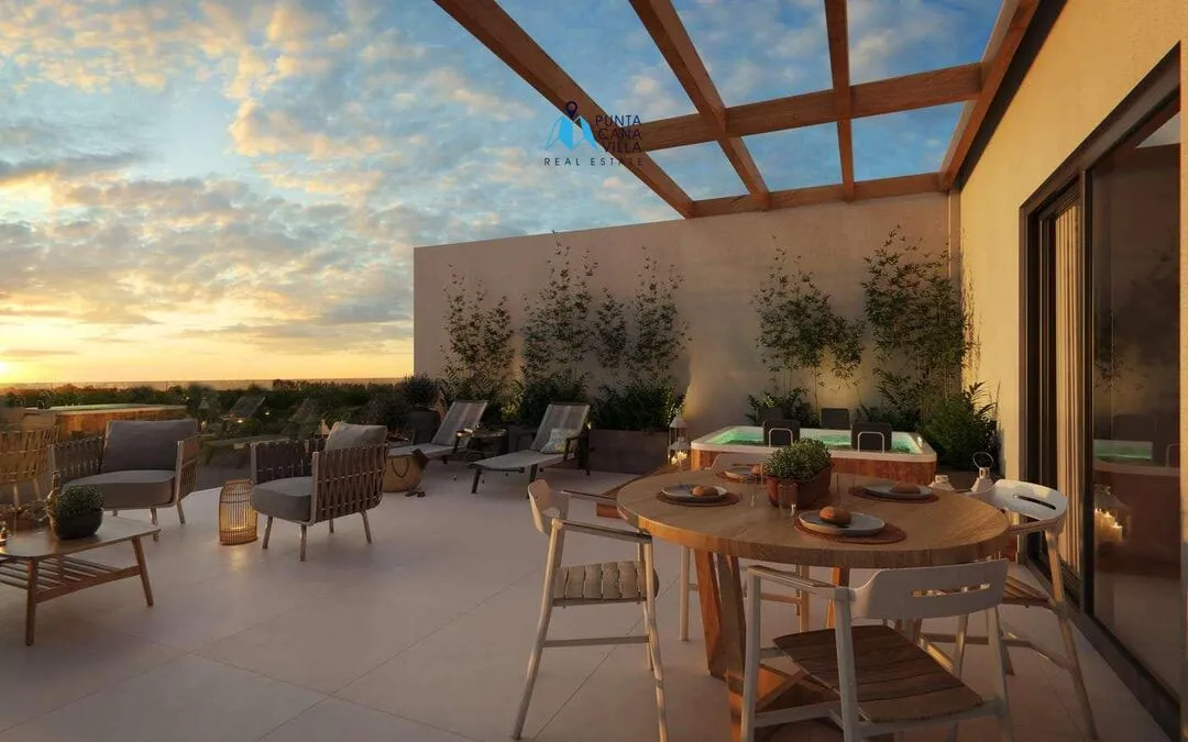 BORN, El Cortecito two-bedroom penthouse for sale in Bavaro, Punta Cana — photo 3