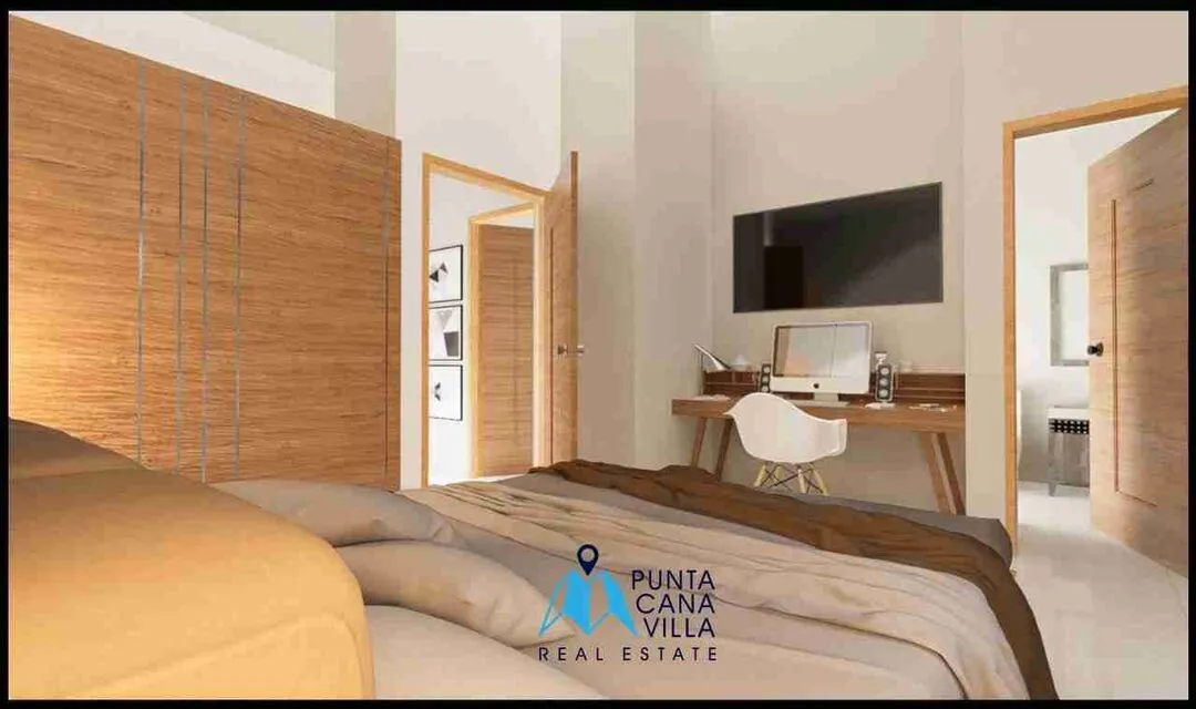 Three Bedroom Villa for sale in Punta Cana with pool, 15 minutes drive to the beach — photo 10