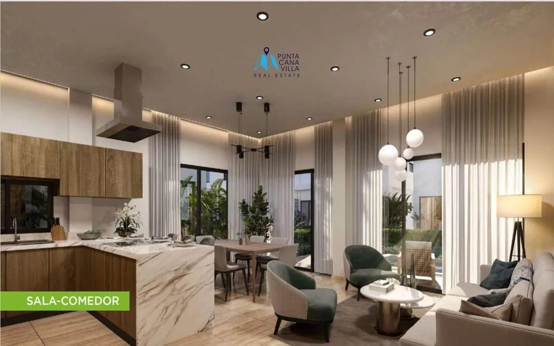 For sale in Cap Cana, three-bedroom villa in Ciudad Las Canas — photo 7