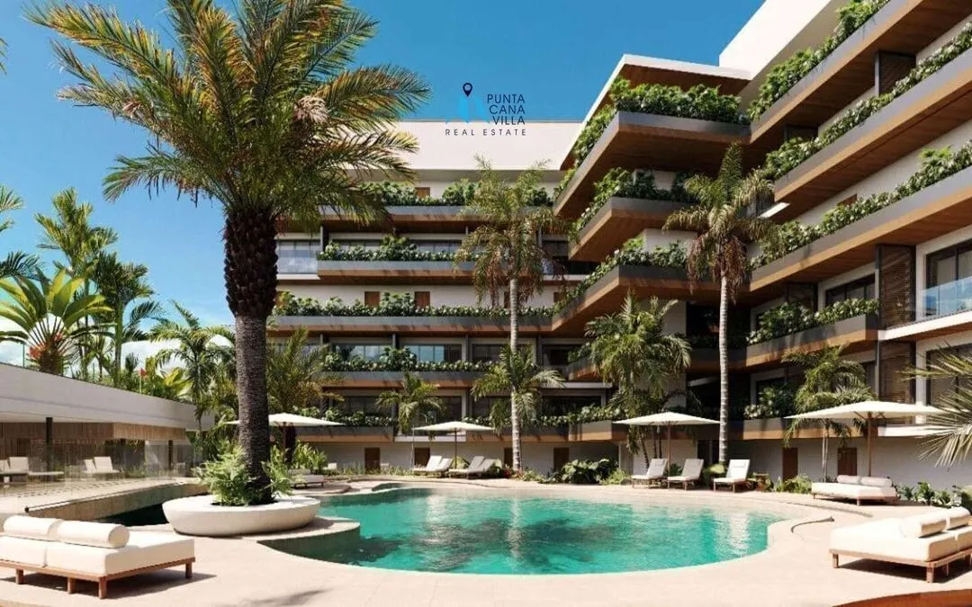 For sale in Cap Cana, two-bedroom condo in Galia Residences — photo 1