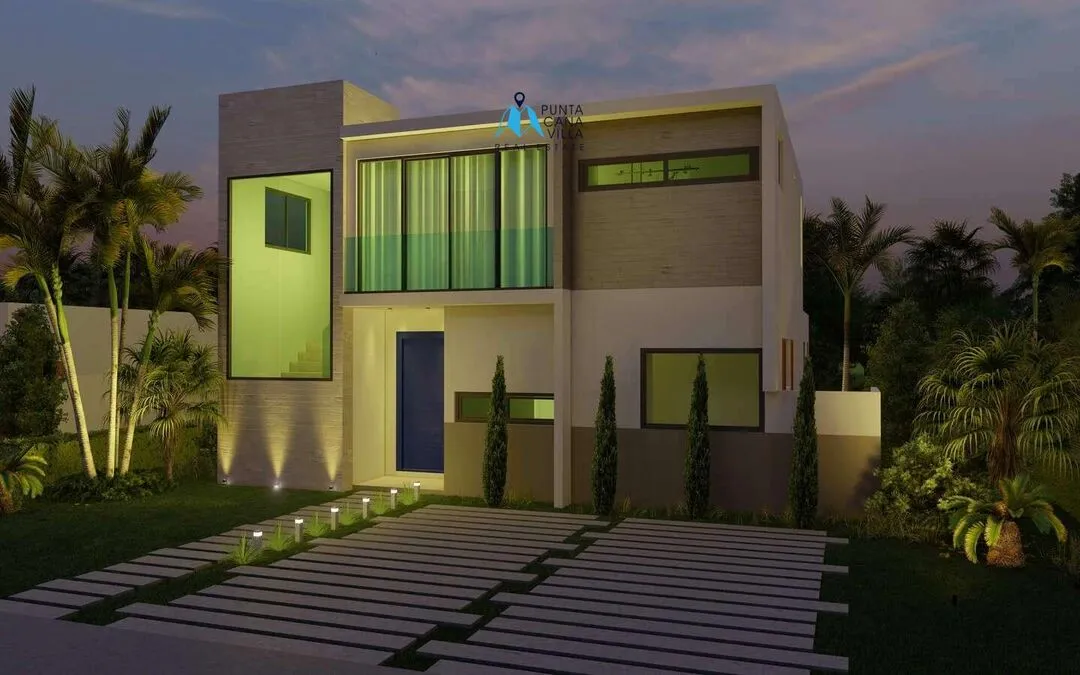 For sale in Punta Cana, three-bedroom villa in Vista Cana — photo 1
