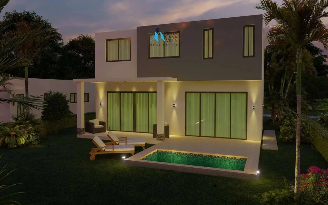 For sale in Punta Cana, three-bedroom villa in Vista Cana — photo 8