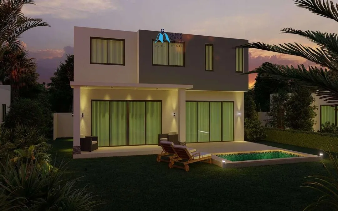 For sale in Punta Cana, three-bedroom villa in Vista Cana — photo 10
