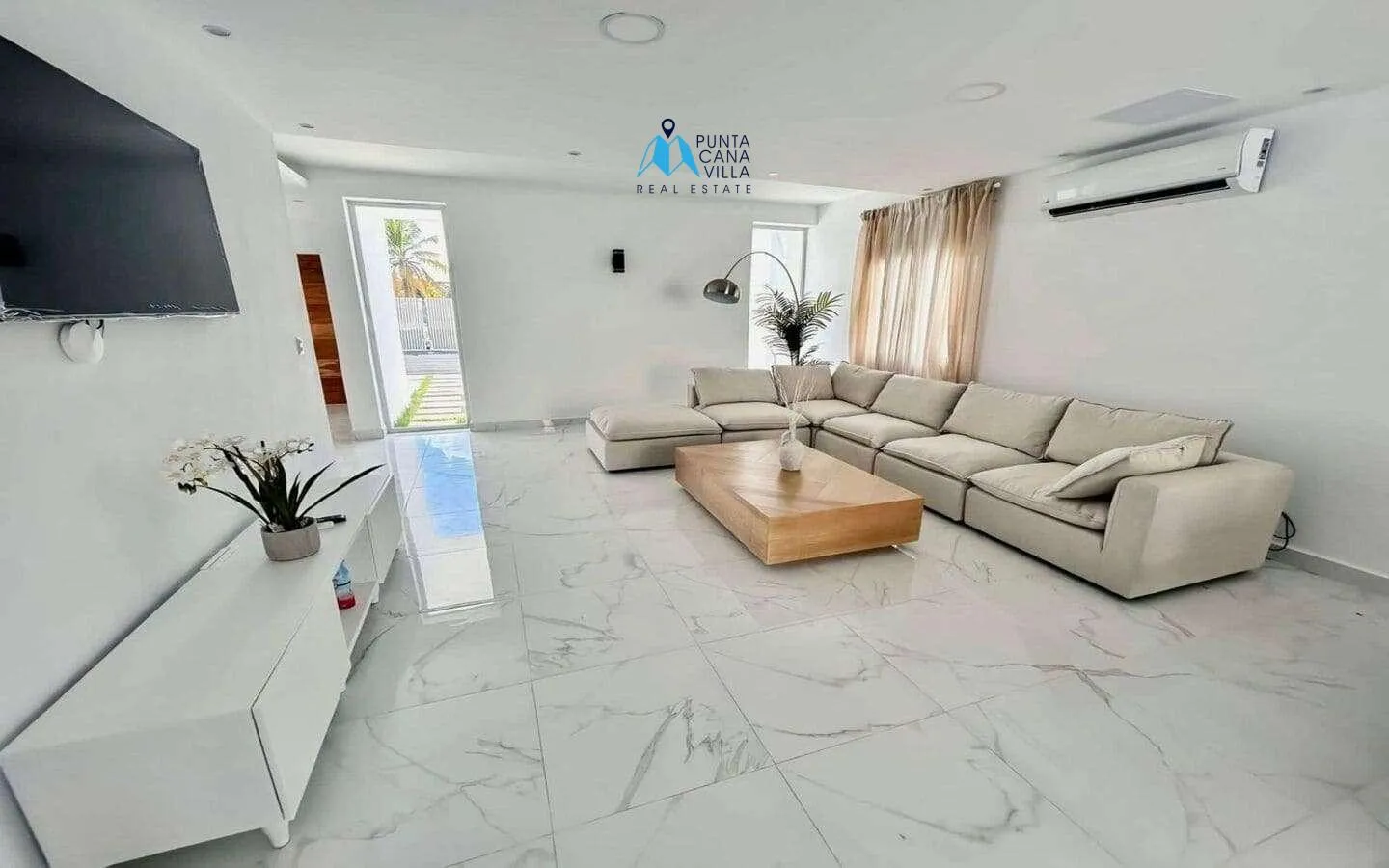 Fully Furnished Three Bedroom Villa For Sale In Bavaro With Walking Distance To Beach — photo 8