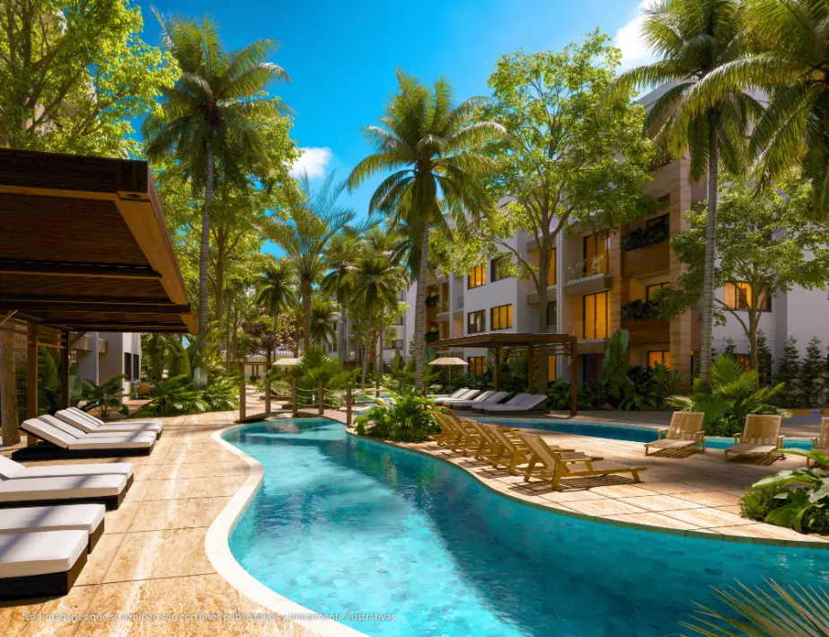Garden City, One-Bedroom Apartment For Sale In Bavaro, Punta Cana With Grass Area — photo 7