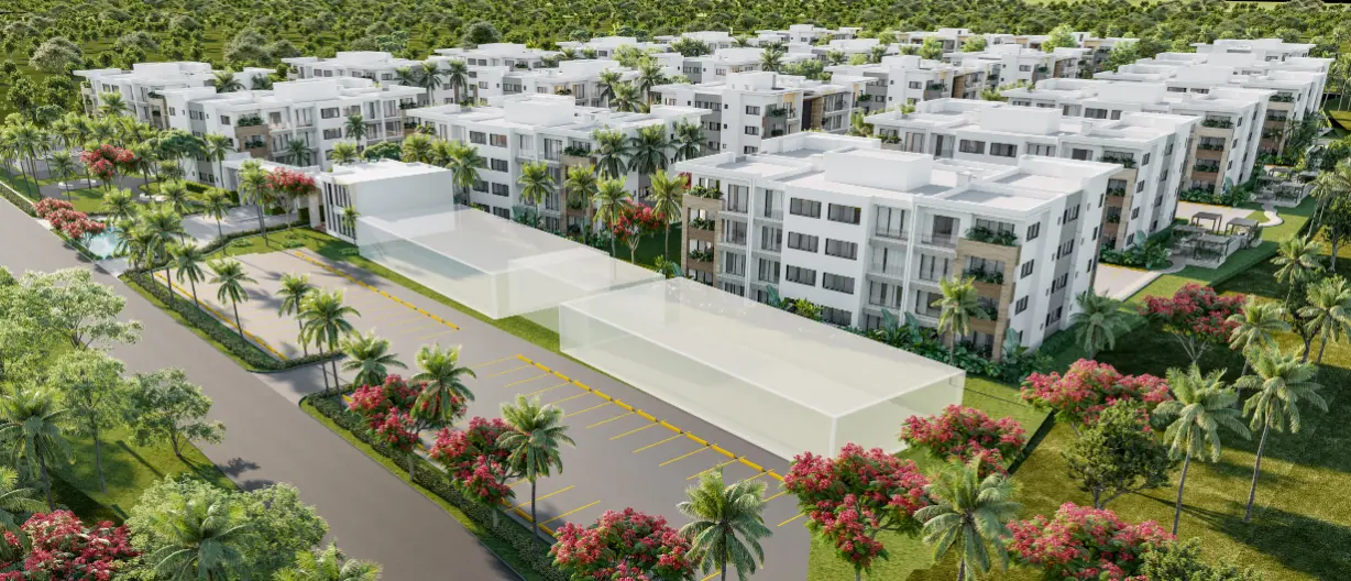 Garden City, Two-Bedroom Apartment For Sale In Bavaro, Punta Cana With Lobby — photo 3