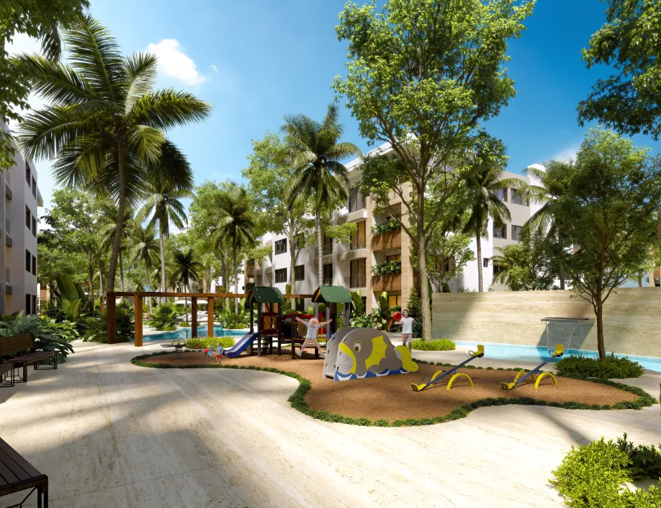 Garden City, Two-Bedroom Apartment For Sale In Bavaro, Punta Cana With Lobby — photo 4