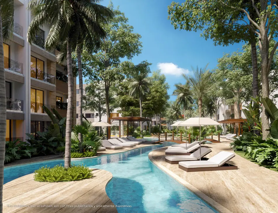 Garden City, Two-Bedroom Apartment For Sale In Bavaro, Punta Cana With Lobby — photo 8
