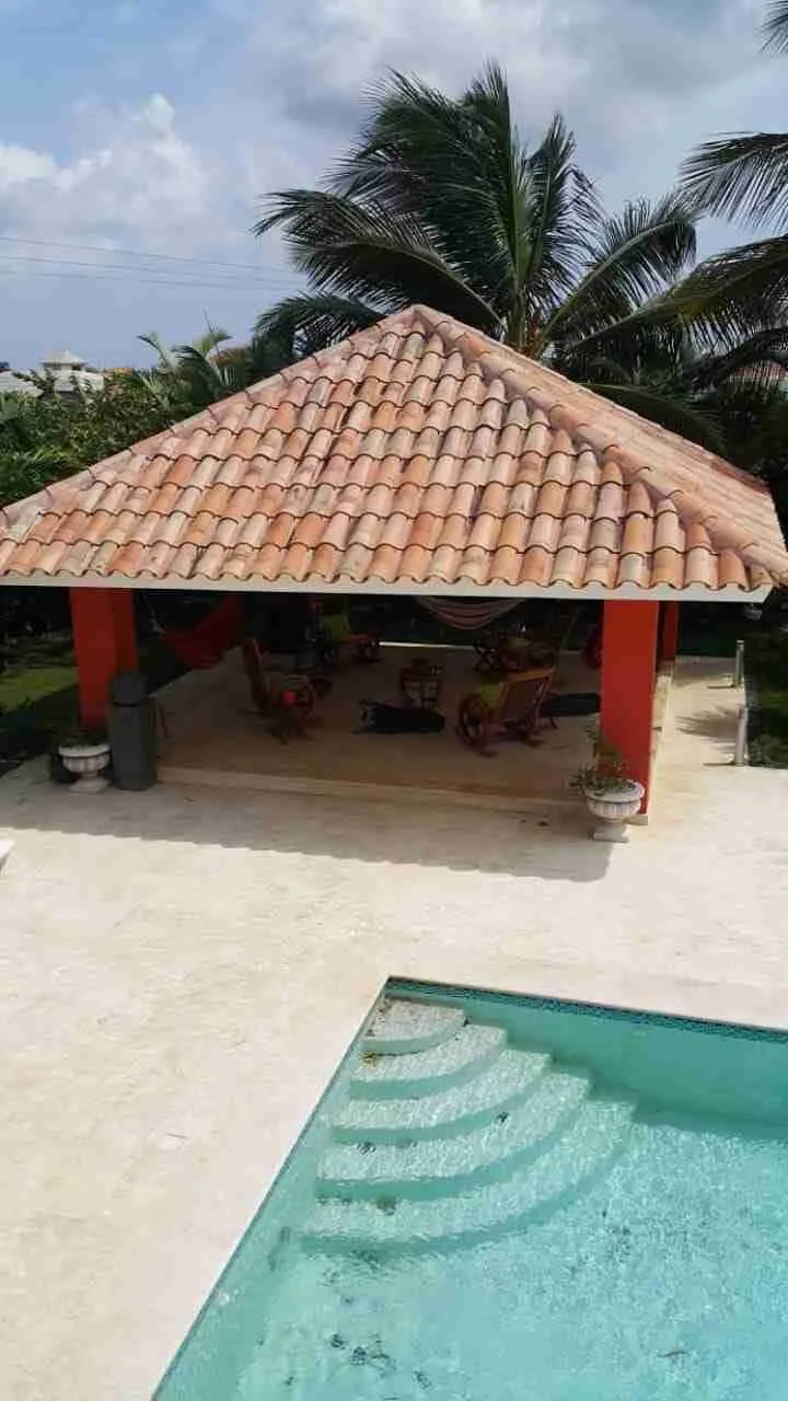 Punta Cana Village: Gorgeous Four-Bedroom Villa For sale with pool, 2 utility rooms, Patio and fruit trees at Punta Cana — photo 2