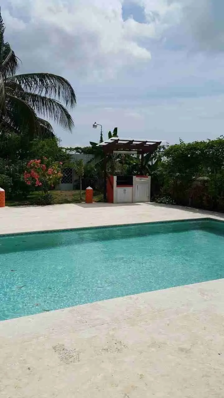Punta Cana Village: Gorgeous Four-Bedroom Villa For sale with pool, 2 utility rooms, Patio and fruit trees at Punta Cana — photo 9