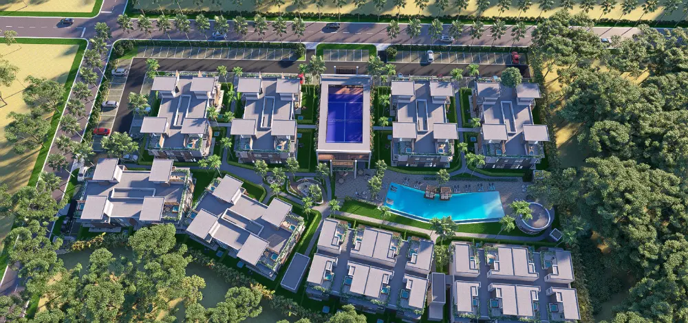 Green Garden III, One-bedroom penthouse for sale in Vista Cana, Punta Cana with rooftop — photo 2