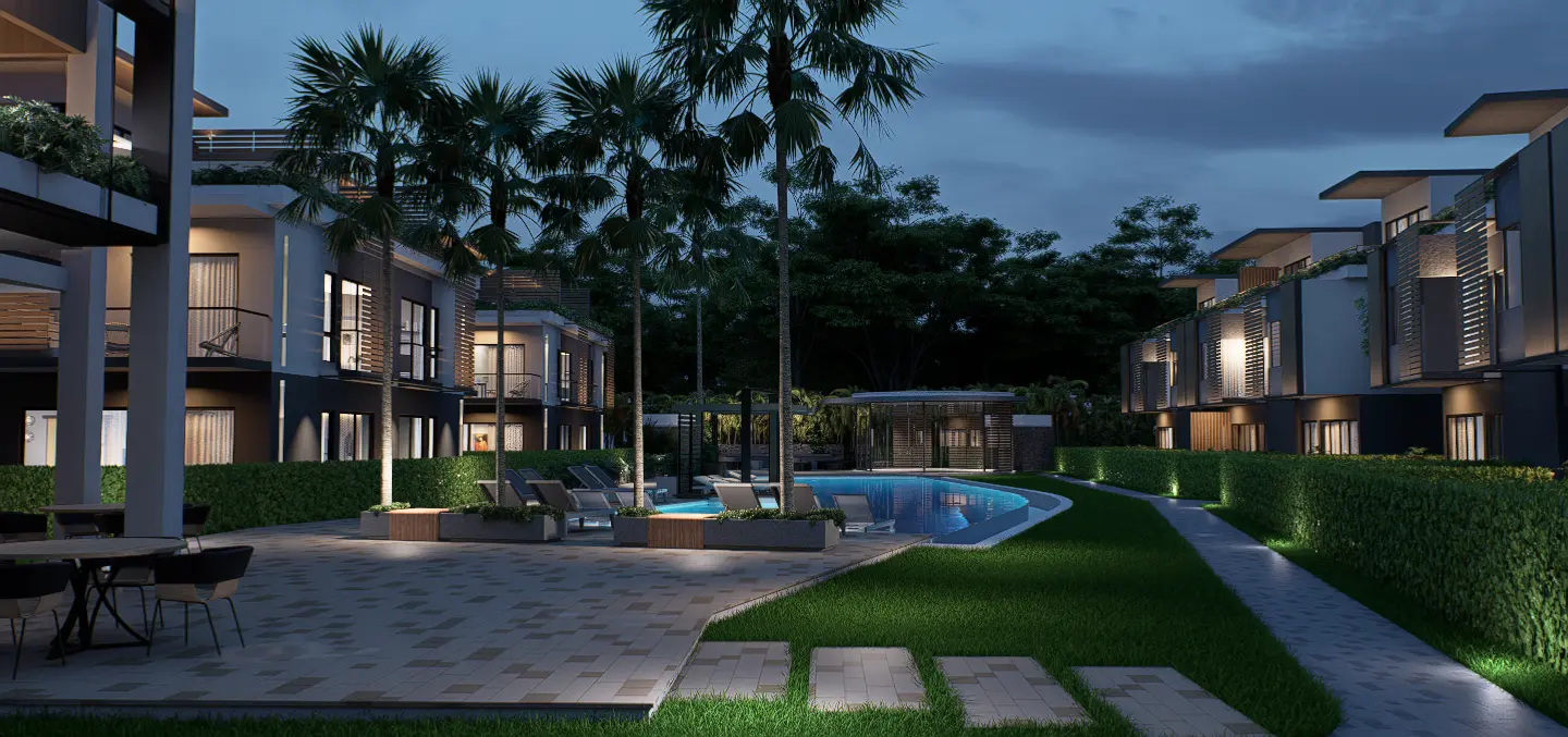Green Garden III, One-bedroom penthouse for sale in Vista Cana, Punta Cana with rooftop — photo 5