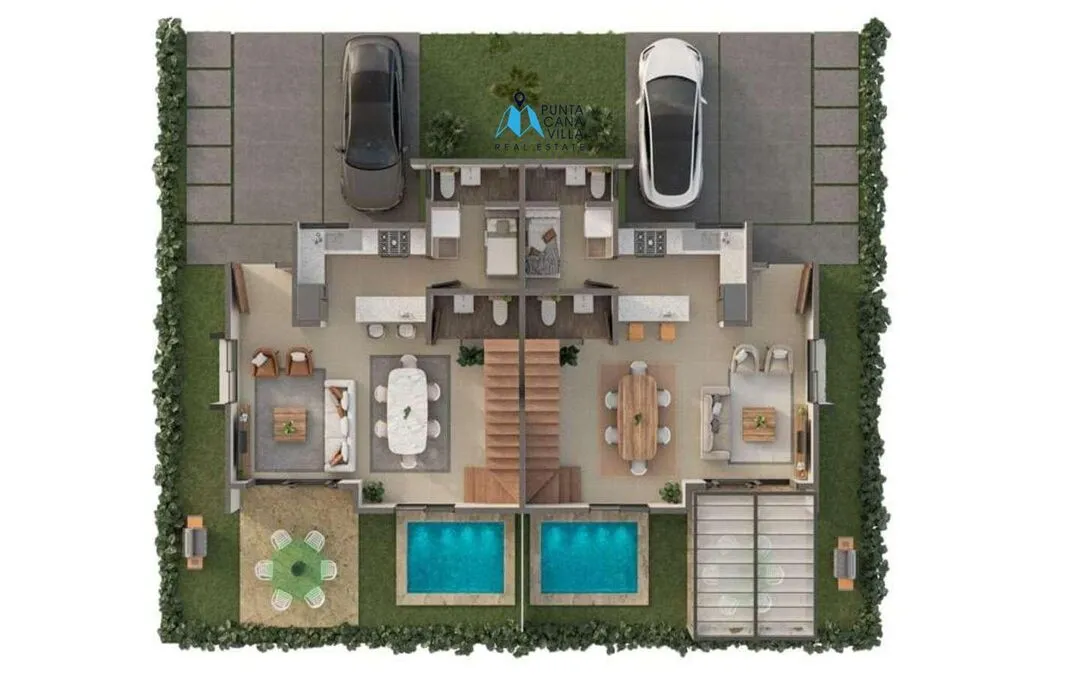Green Garden II: Luxury 3-Bed Duplex in Vista Cana. Lake, Golf & Clubhouse Access — photo 3
