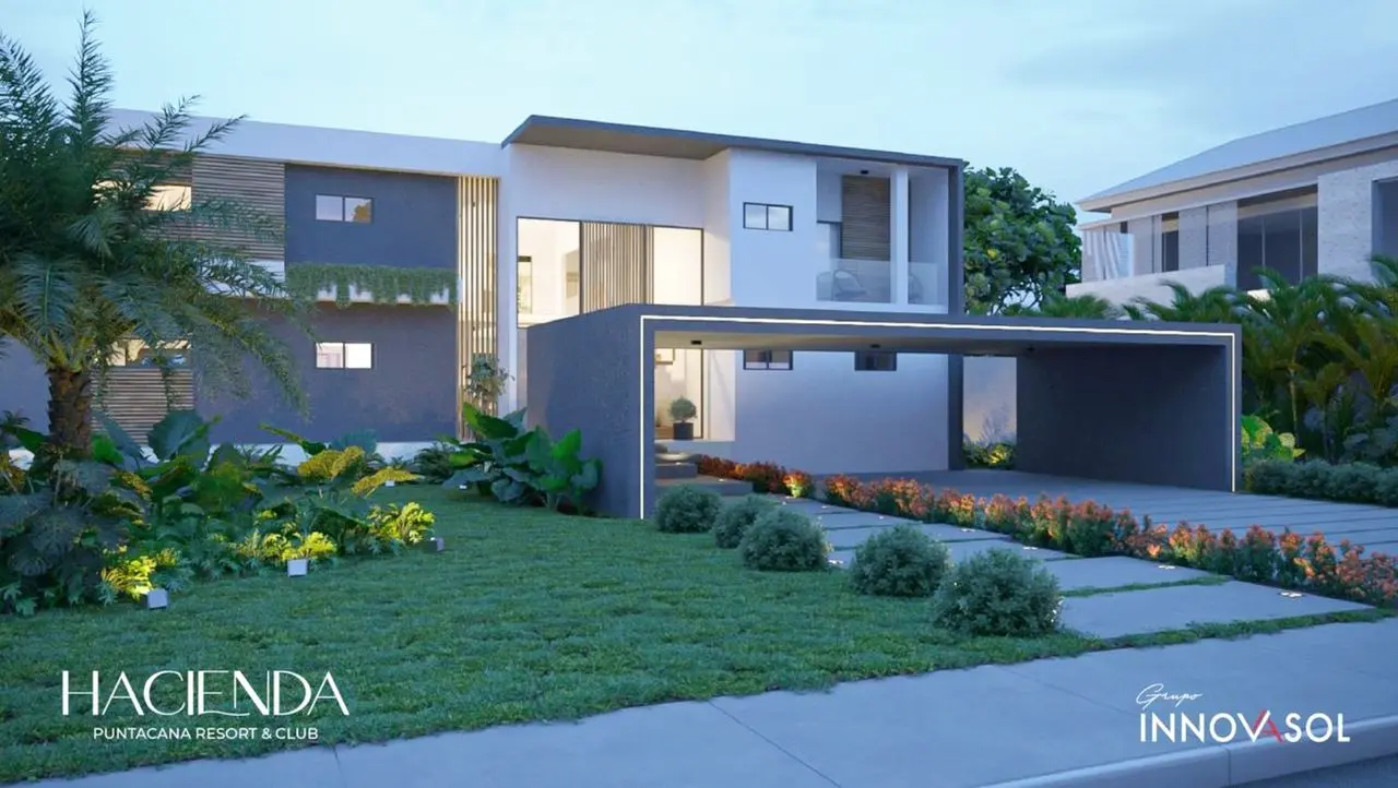 Charming 4 Bedroom Garden View Villa in Hacienda Punta Cana Resort and Club — photo 3