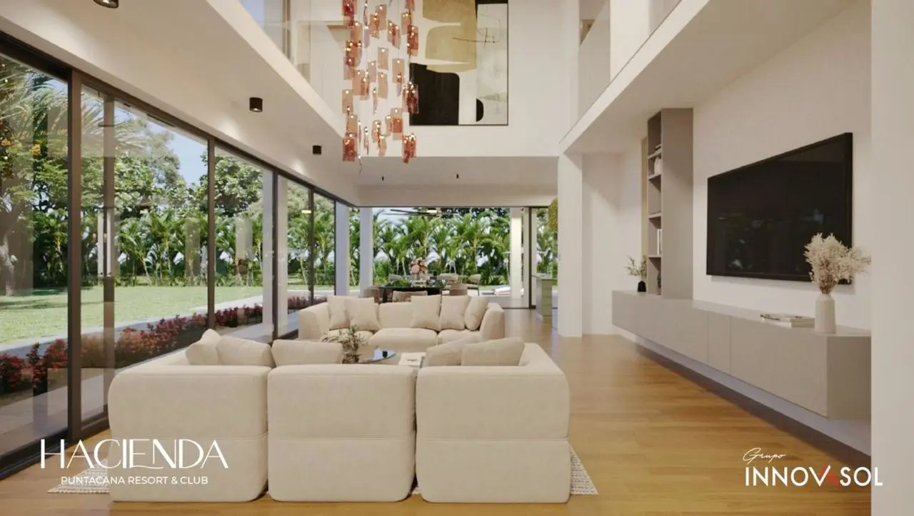 Charming 4 Bedroom Garden View Villa in Hacienda Punta Cana Resort and Club — photo 5