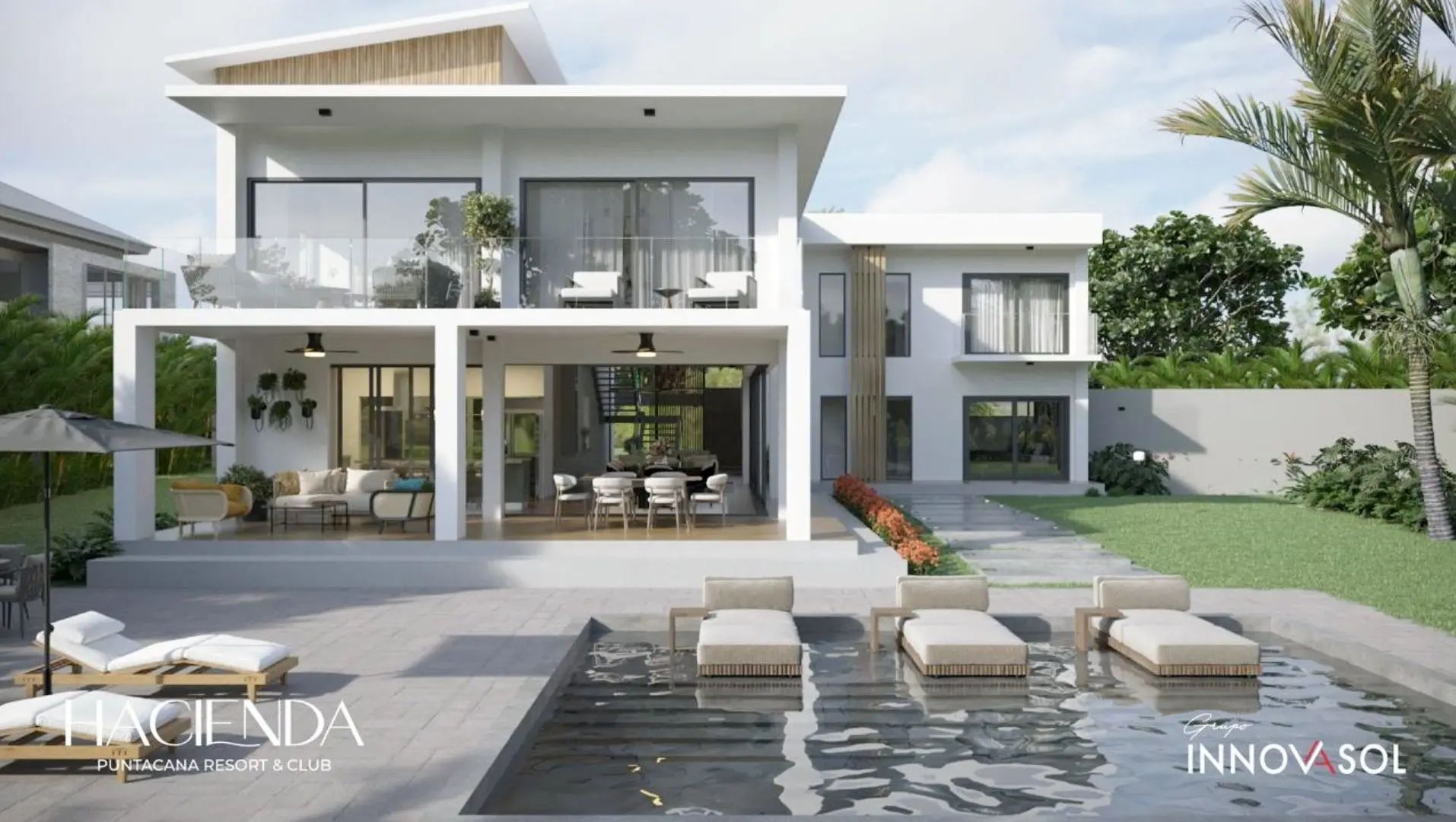 Charming 4 Bedroom Garden View Villa in Hacienda Punta Cana Resort and Club — photo 6
