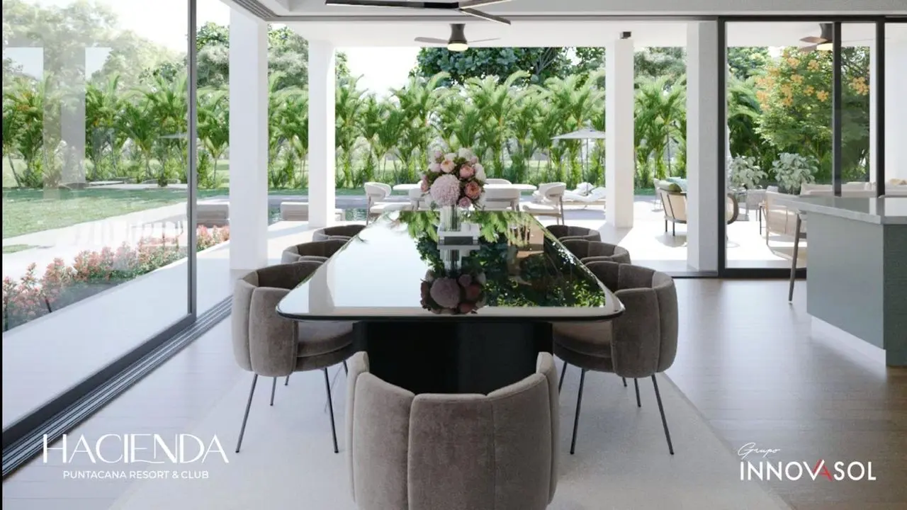 Charming 4 Bedroom Garden View Villa in Hacienda Punta Cana Resort and Club — photo 8