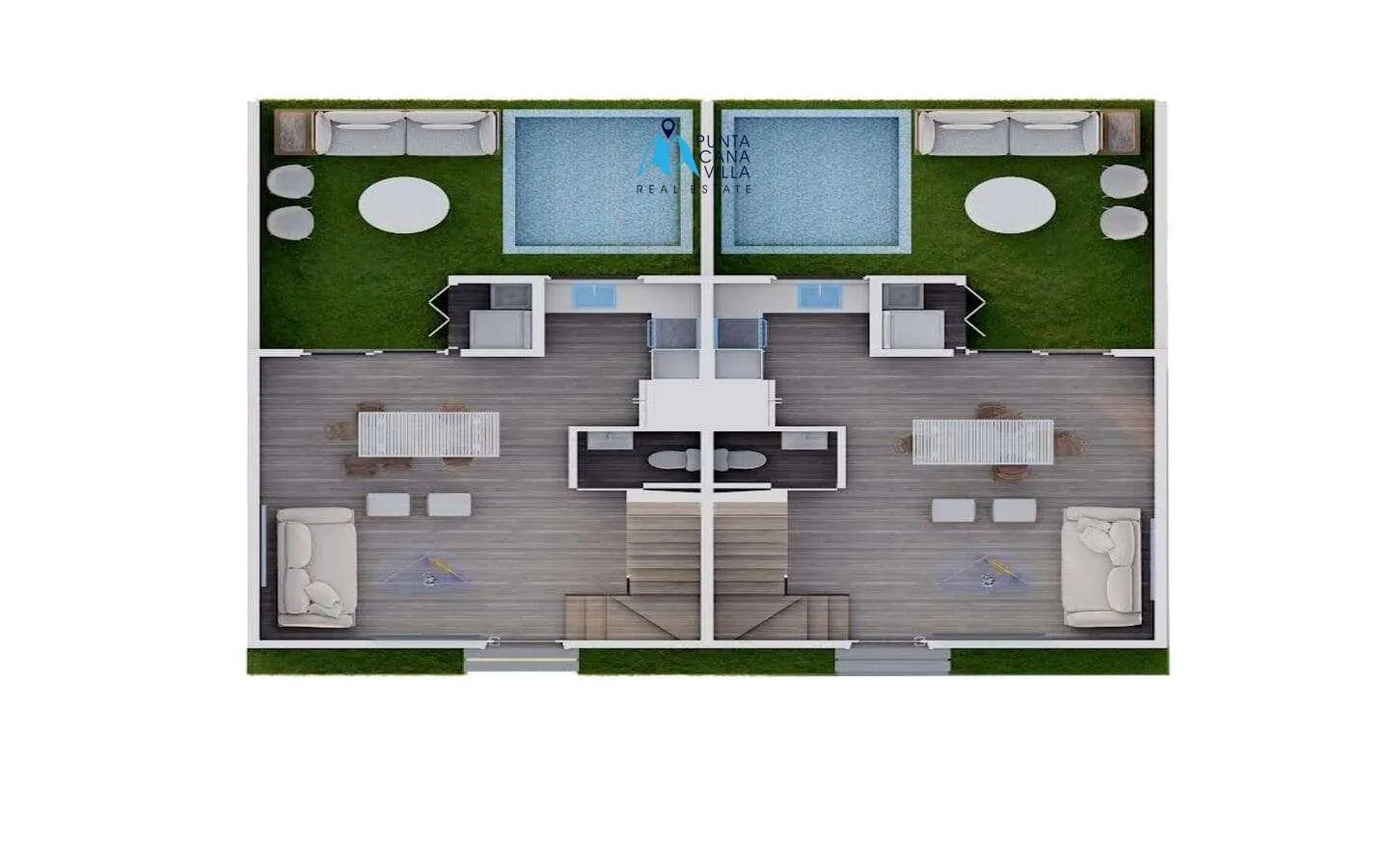 Allegra Park Two-Bedroom Duplex Home for sale in Punta Cana, — photo 3