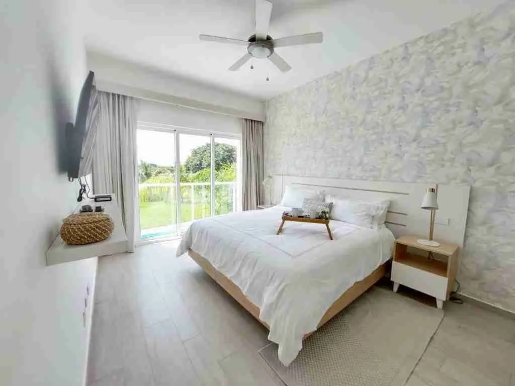 Impressive 2BDR punta cana apartments for sale, panoramic view to pool, golf course and lake — photo 6