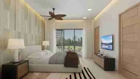 Sky Residences Vista Cana, 3BR Town-houses for sale in Punta Cana with Jacuzzi and 2 balconies — photo 6