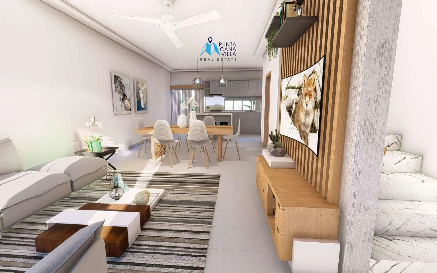 Incredible Two-Bedroom Duplex Villa For Sale In Brisas de Punta Cana, Downtown, Punta Cana — photo 12