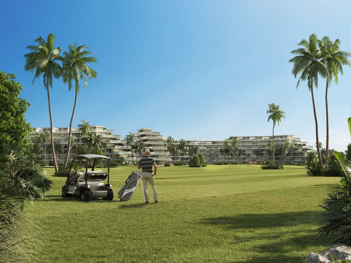 Las Iguanas: Three-Bedroom Apartment for Sale at Crystal Garden, Cap Cana with Jacuzzi — photo 8