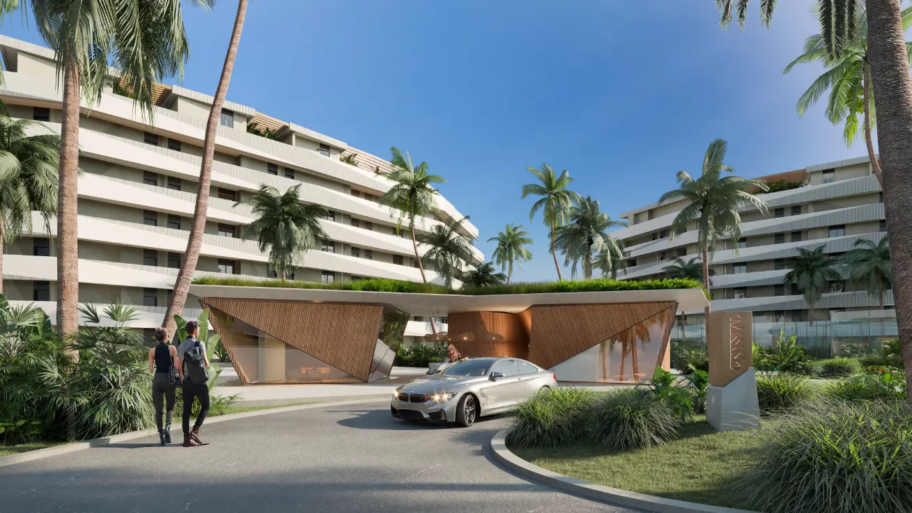 Las Iguanas: Two-Bedroom Penthouse for Sale at Crystal Garden, Cap Cana with Golf and Pool View — photo 2