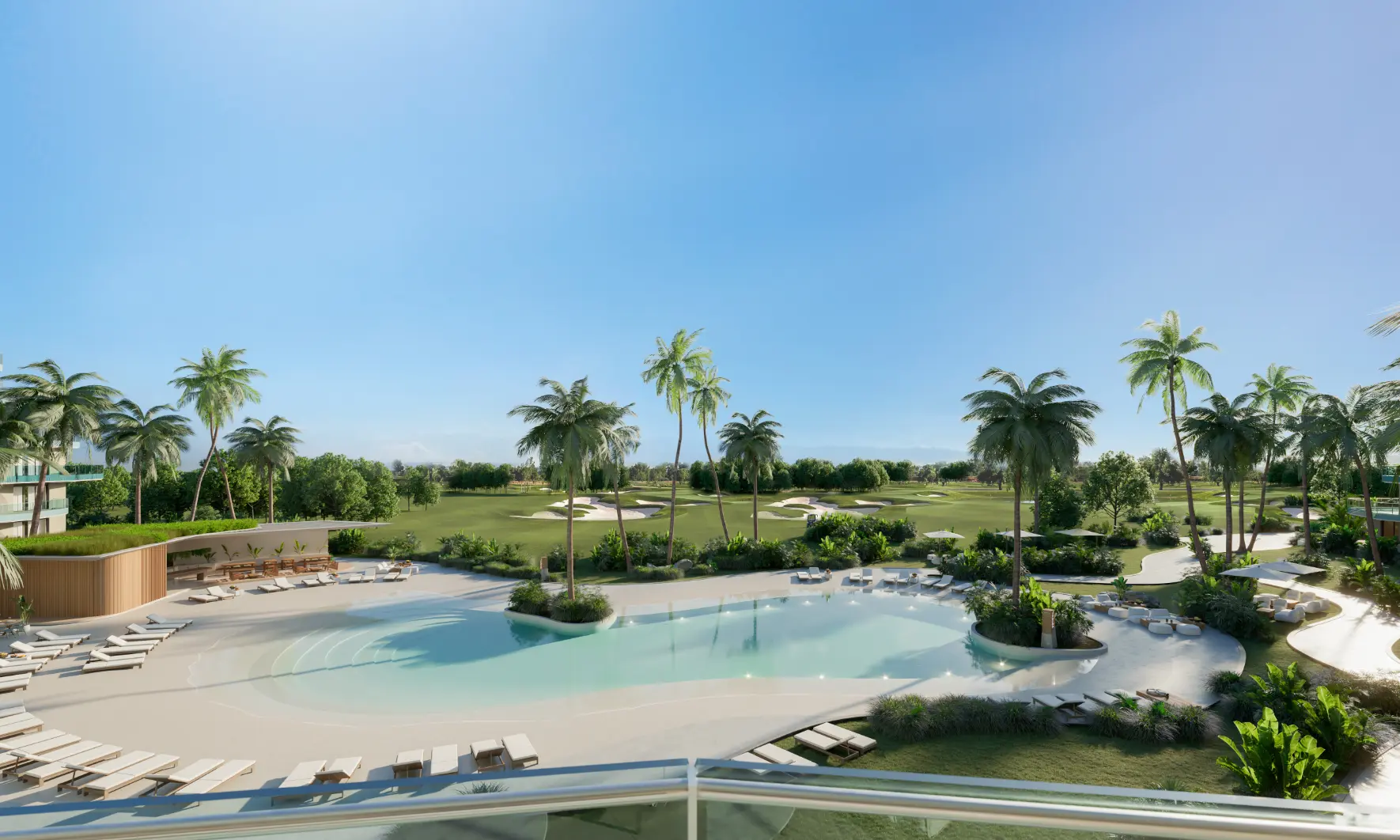Las Iguanas: Two-Bedroom Penthouse for Sale at Crystal Garden, Cap Cana with Golf and Pool View — photo 11