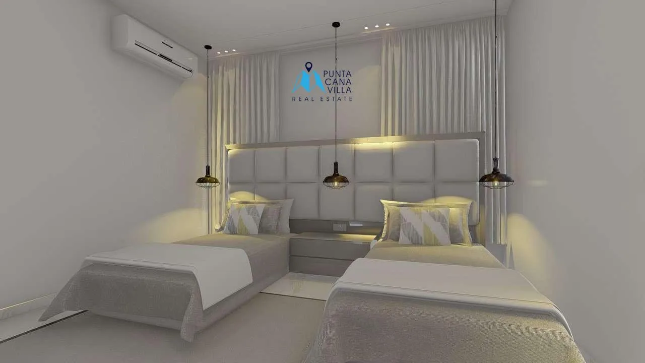 Las Palmeras Resipal: Two-Bedroom Villa for Sale in Punta Cana, Dominican Republic — photo 8