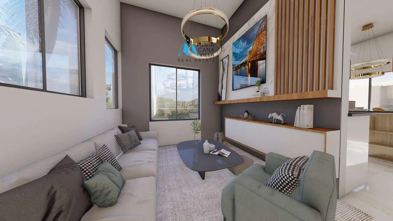 Las Palmeras Resipal: Two-Bedroom Villa for Sale in Punta Cana, Dominican Republic — photo 9
