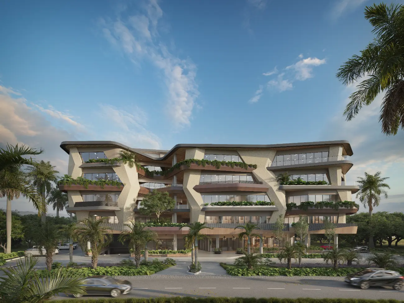 Level Business Center: Offices for Sale located on El Dorado Avenue, Cap Cana with Terrace — photo 3