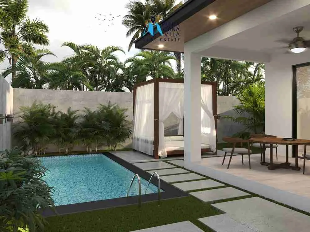 Lovely 3BR Villa for sale Punta Cana, located in downtown Punta Cana — photo 3