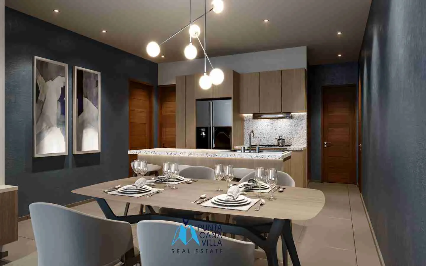 Lovely Three Bedroom Condo For Sale In Vista Cana, Punta Cana With Co-Working Area — photo 2