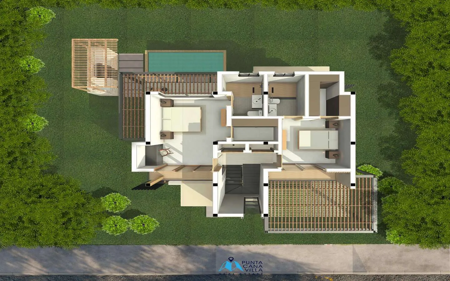 Lovely Three Bedroom Duplex Villa For Sale In Bavaro, Punta Cana Near Downtown — photo 4