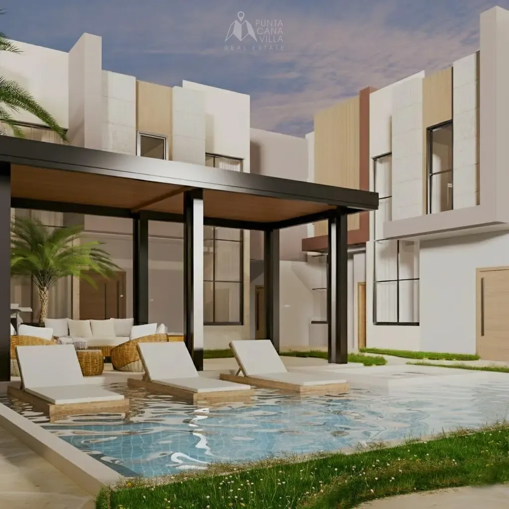 Luna Valentina 2 Bedroom Townhouse for Sale in Bavaro Punta Cana — photo 1