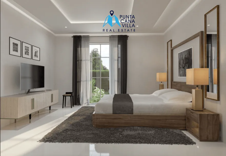 Luxurious 2 bedroom condo for sale in Cap Cana, Ciudad Las Canas, with pool — photo 6