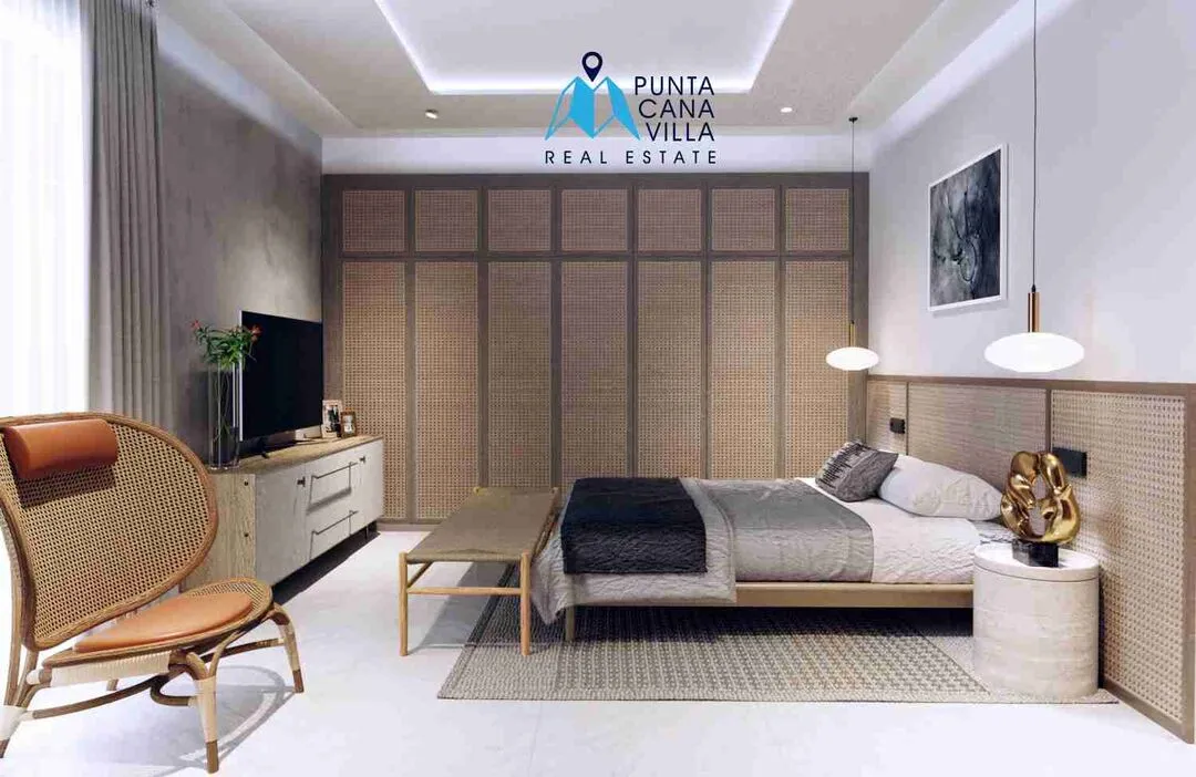 Luxurious 2 bedroom condo for sale in Cap Cana, Ciudad Las Canas, with pool — photo 7